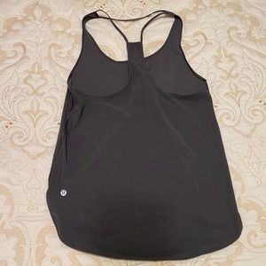 Worn once! Gray lululemon Tank